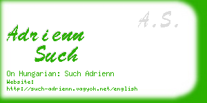 adrienn such business card